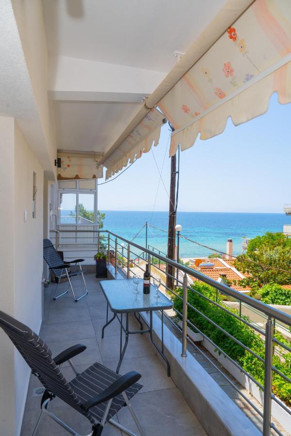 Zoe Seaview Apartment By Rentalspro - Nea Moudania Halkidiki Extérieur photo
